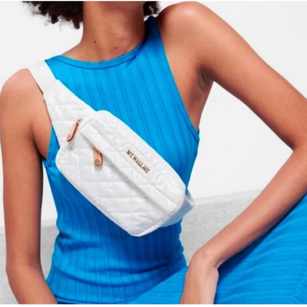 MZ Wallace White Belt Bag